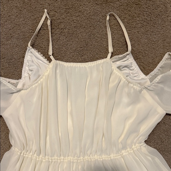 HOMAGE Cream Mini Dress - Picture 7 of 8